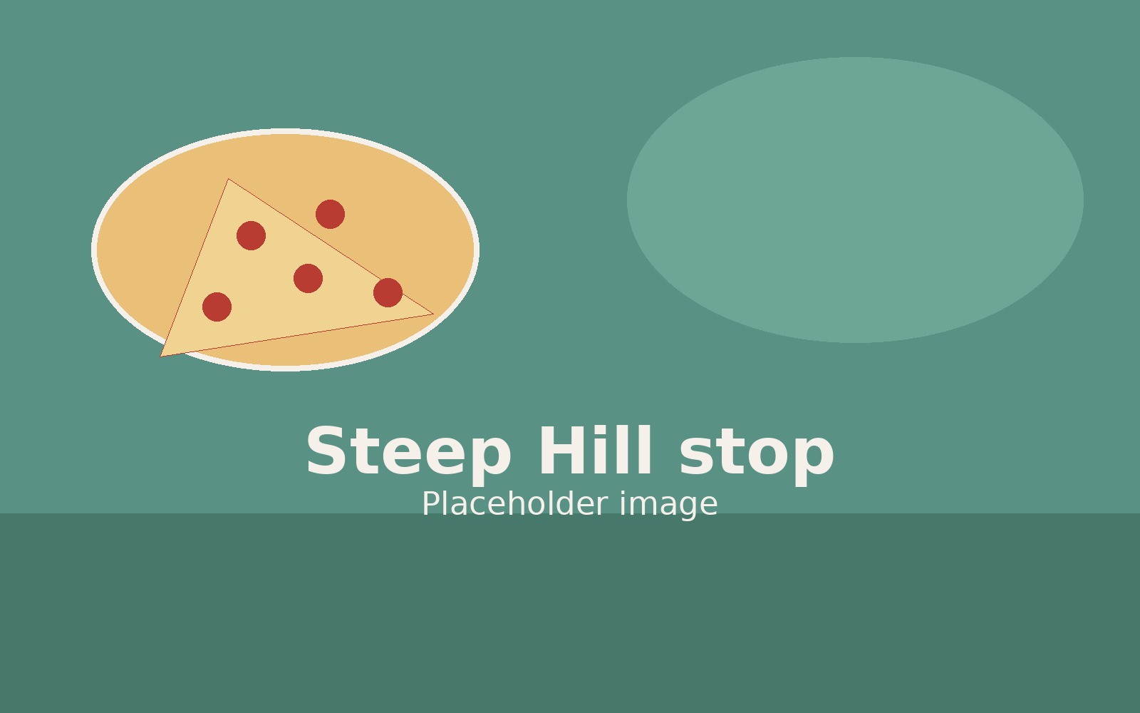 Placeholder steep hill image